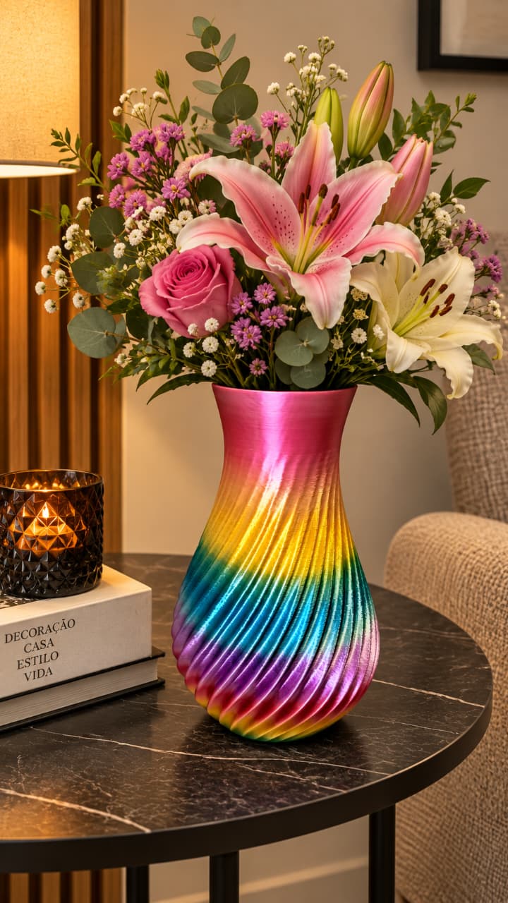 VASO AURORA RAINBOW